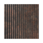 Painel Ripado Eva Laminado Autocolante 10cm Urban Corten | Va